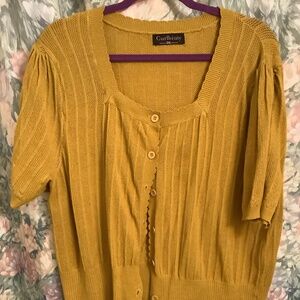 Mustard Cardigan